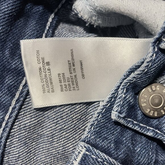 BDG Urban Outfitters Jeans Womens 25 Cowboy High Rise Straight Blue Medium Wash - Picture 5 of 8